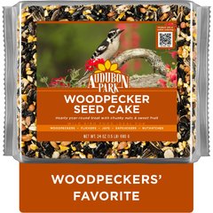 Audubon Park Woodpecker Seed Cake Wild Bird Food, 24-oz box, 6 count