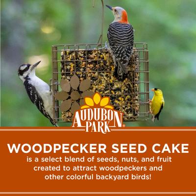 Show full view: Audubon Park Woodpecker Seed Cake Wild Bird Food, 24-oz box, 6 count slide 5 of 9
