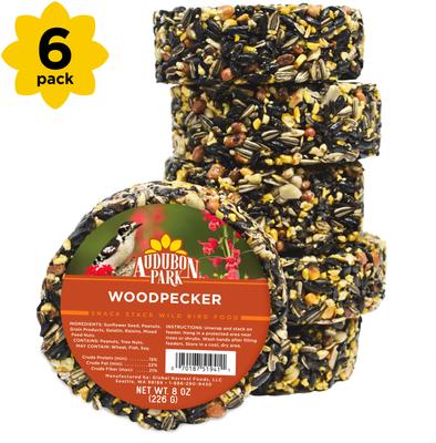 Show full view: Audubon Park Woodpecker Snack Stack Seed Wild Bird Food, 8-oz box, 6 count slide 2 of 9
