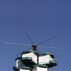 Audubon Top Perch Pole Unit for Martin House, Purple slide 2 of 2