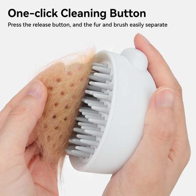 Show full view: aumuca Self Cleaning Silicone Brush, White slide 4 of 12