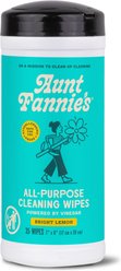 Aunt Fannie's Cleaning Vinegar Bright Lemon Wipes, 35 count