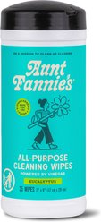 Aunt Fannie's Cleaning Vinegar Eucalyptus Wipes, 35 count