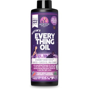 Austin and Kat Austin's Everything Oil Omega Fish Oil Liquid Skin & Coat Supplement for Dogs, 16-fl oz bottle
