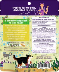 Austin and Kat Austin's Green Lipped Mussel GLM Mobility Dog & Cat Supplement, 2.32-oz bag slide 2 of 6