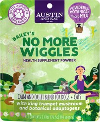 Austin and Kat Bailey's No More Wiggles Dog & Cat Supplement, 2.71-oz bag