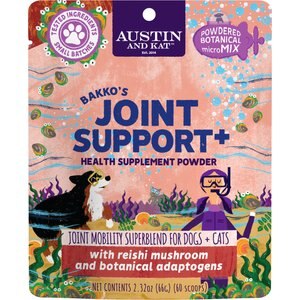 Austin and Kat Bakko's Joint Support Dog & Cat Supplement, 2.32-oz bag