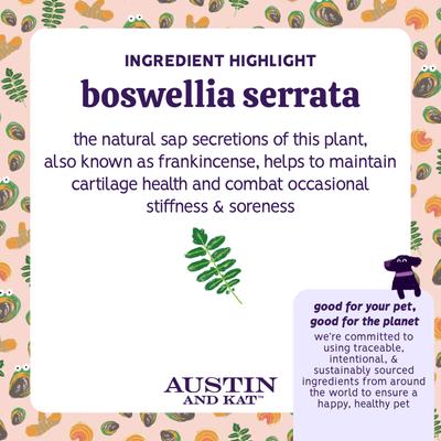 Show full view: Austin and Kat Bakko's Joint Support Dog & Cat Supplement, 2.32-oz bag slide 6 of 10