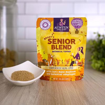 Show full view: Austin and Kat Brady's Senior Blend Dog & Cat Supplement, 2.90-oz bag slide 5 of 10