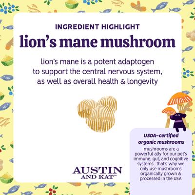 Show full view: Austin and Kat Brady's Senior Blend Dog & Cat Supplement, 2.90-oz bag slide 6 of 10