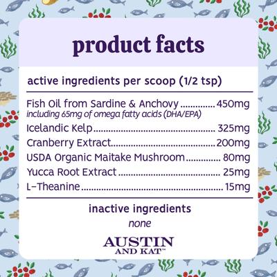 Show full view: Austin and Kat Purrfect Feline Formula Cat Supplement, 2.32-oz bag slide 8 of 8