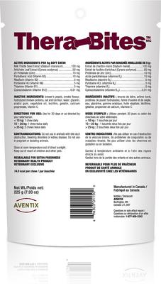 Show full view: Aventix Thera-Bites Liver Support Chicken Flavor Soft Chews Dog Supplement, 45 count slide 3 of 4