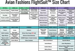 Avian Fashions FeatherWear FlightSuit Bird Diaper, Grey, Small, 4 slide 2 of 6