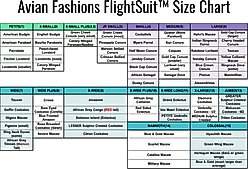 Avian Fashions FeatherWear FlightSuit Bird Diaper, Rainbow, Petite, 1 slide 2 of 7