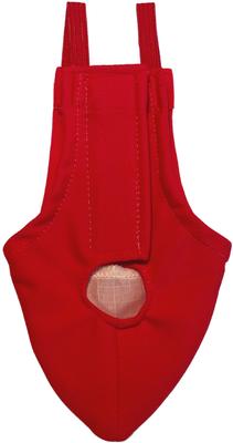 Show full view: Avian Fashions FeatherWear FlightSuit Bird Diaper, Red, Jr Small, 3 slide 6 of 8