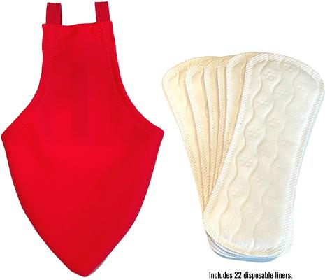 Show full view: Avian Fashions FeatherWear FlightSuit Bird Diaper, Red, Mammoth, 14 slide 4 of 8