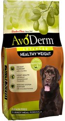 AvoDerm Advanced Healthy Weight Turkey Meal Formula Grain-Free Dry Dog Food, 4-lb bag