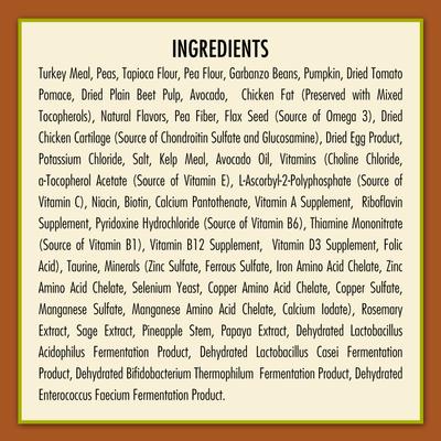 Show full view: AvoDerm Advanced Healthy Weight Turkey Meal Formula Grain-Free Dry Dog Food, 4-lb bag slide 7 of 9