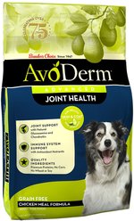 AvoDerm Advanced Joint Health Chicken Meal Formula Grain-Free Dry Dog Food, 24-lb bag