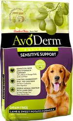 AvoDerm Advanced Sensitive Support Lamb & Sweet Potato Formula Grain-Free Adult Dry Dog Food, 22-lb bag
