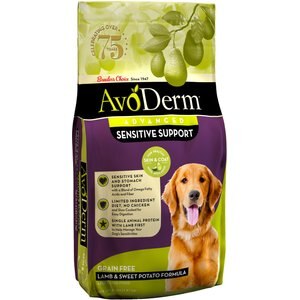 AvoDerm Advanced Limited Ingredient Diet Lamb & Sweet Potato Adult Dry Dog Food, 4-lb bag