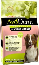 AvoDerm Advanced Sensitive Support Salmon & Oatmeal Formula Dry Dog Food, 22-lb bag