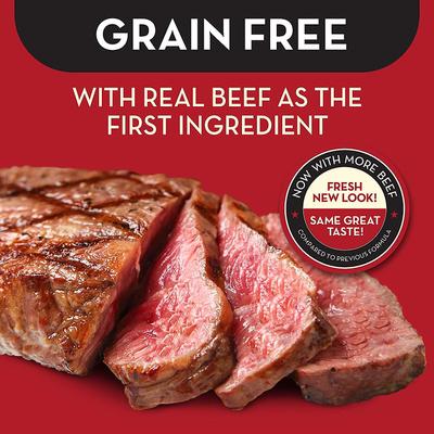 Show full view: AvoDerm Beef & Vegetables Recipe Grain-Free Dry Dog Food, 24-lb bag slide 9 of 10