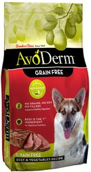 AvoDerm Beef & Vegetables Recipe Grain-Free Dry Dog Food, 4-lb bag
