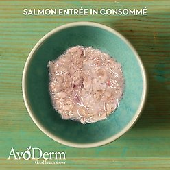 AvoDerm Grain-Free Salmon Entree Salmon Consomme Canned Cat Food, 3-oz, case of 24 slide 2 of 7