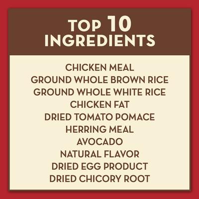 Show full view: AvoDerm Natural Chicken & Herring Meal Formula Adult Dry Cat Food, 11-lb bag slide 5 of 11