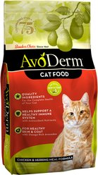 AvoDerm Natural Chicken & Herring Meal Formula Adult Dry Cat Food, 6-lb bag