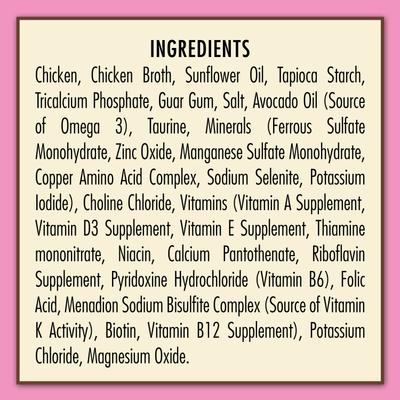 Show full view: AvoDerm Natural Grain-Free Chicken Chunks Entree in Gravy Canned Cat Food, 3-oz, case of 24 slide 6 of 10