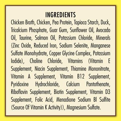Show full view: AvoDerm Natural Grain-Free Chicken & Duck Entree in Gravy Canned Cat Food, 3-oz, case of 24 slide 6 of 10