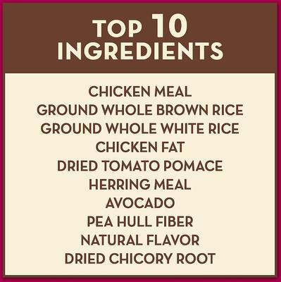 Show full view: AvoDerm Natural Indoor Hairball Care Formula Adult Dry Cat Food, 3.5-lb bag slide 7 of 8