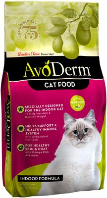 Show full view: AvoDerm Natural Indoor Hairball Care Formula Adult Dry Cat Food, 6-lb bag slide 1 of 11