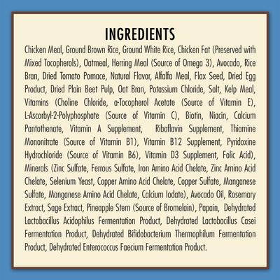 Show full view: AvoDerm Natural Puppy Chicken Meal & Brown Rice Dry Dog Food, 15-lb bag slide 7 of 10