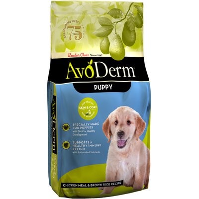 AvoDerm AvoDerm Natural Chicken & Brown Rice Puppy Dry Dog Food, 4.4-lb bag