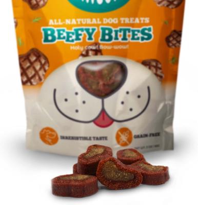 Show full view: Awesome Pawsome Beefy Bites Dog Treats, 3-oz bag slide 4 of 12