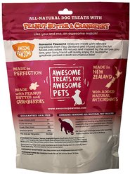 Awesome Pawsome Peanut Butter & Cranberry Dog Treats, 3-oz bag slide 2 of 9
