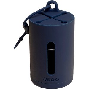 Awoo AwPoo Dog Poop Bag Holder, Navy