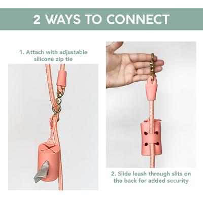 Show full view: Awoo AwPoo Dog Poop Bag Holder, Navy slide 5 of 9