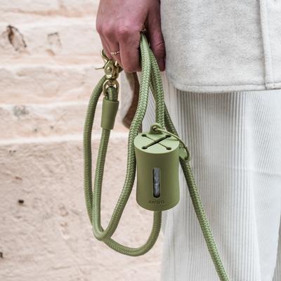 Show full view: Awoo AwPoo Dog Poop Bag Holder, Peach slide 6 of 8