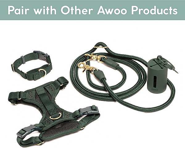 Show full view: Awoo AwPoo Dog Poop Bag Holder, Pine slide 3 of 4