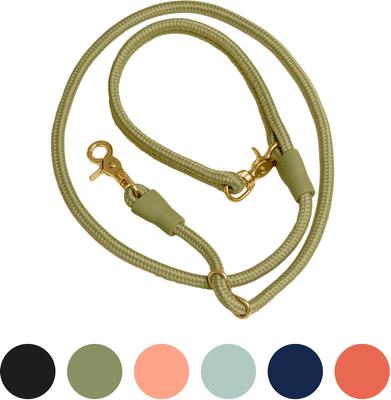 Show full view: Awoo City Standard Dog Leash, 5-ft long, Olive slide 8 of 9