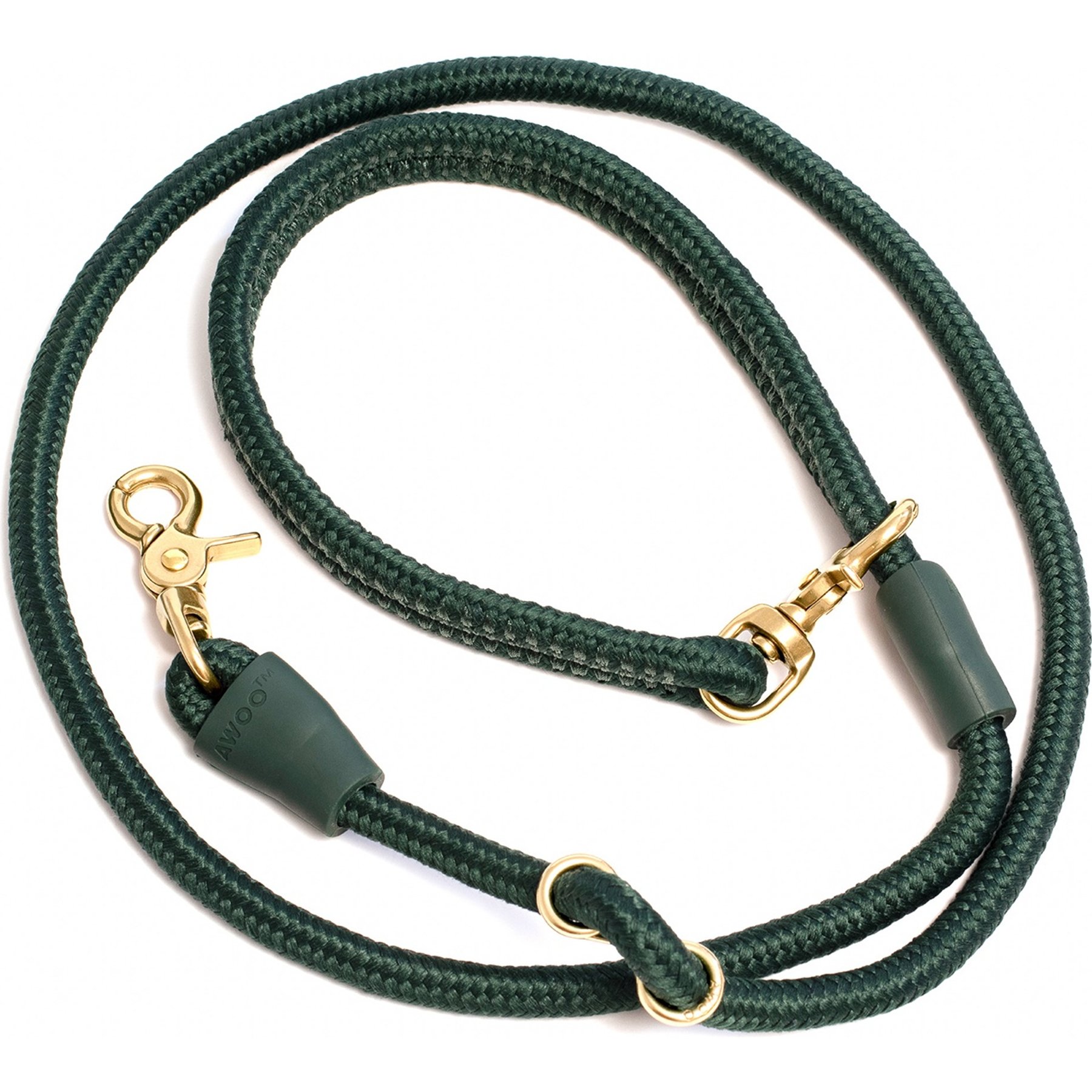 Awoo City Standard Dog Leash, 5-ft long, Pine
