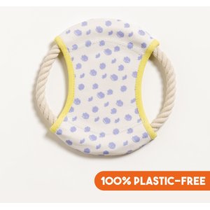 Awoo Dizzy Disc Organic Cotton Frisbee Dog Toy