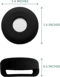 Awoo Fetch! AirTag Holder for Dog Collar, 2 count, Black slide 2 of 6