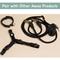 Show in main carousel: Awoo Fetch! AirTag Holder for Dog Collar, 2 count, Black slide 6 of 8