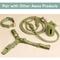 Show in main carousel: Awoo Fetch! AirTag Holder for Dog Collar, 2 count, Olive slide 6 of 8