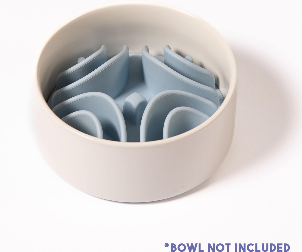 Awoo Good Vibes Silicone Dog & Cat Slow Feeder Bowl Insert
